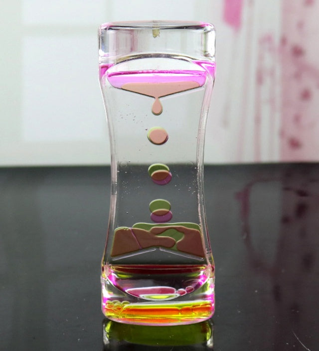 Two-tone floating colour mix