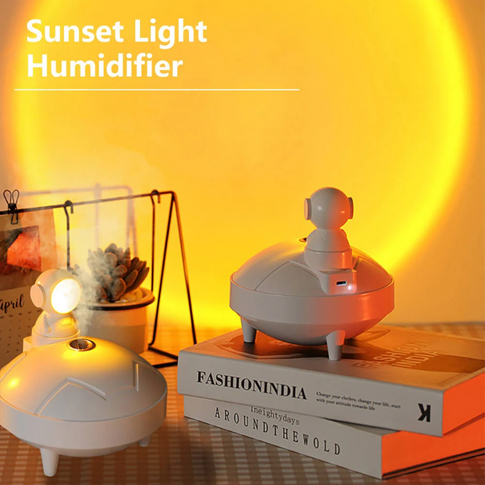 Orbit Astronaut Sunset Projector & Mist Lamp