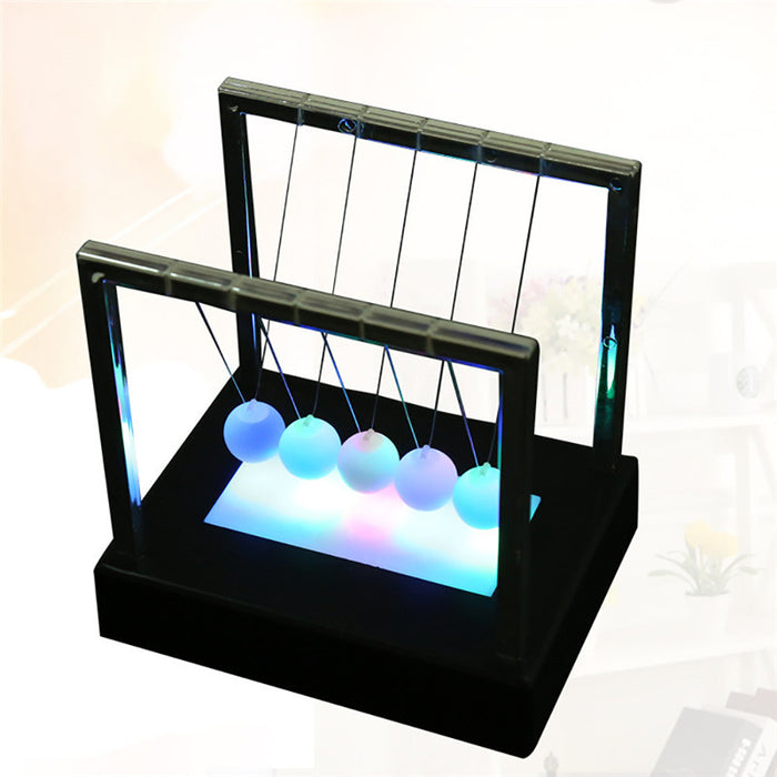 Weighted metal balls on a metal frame