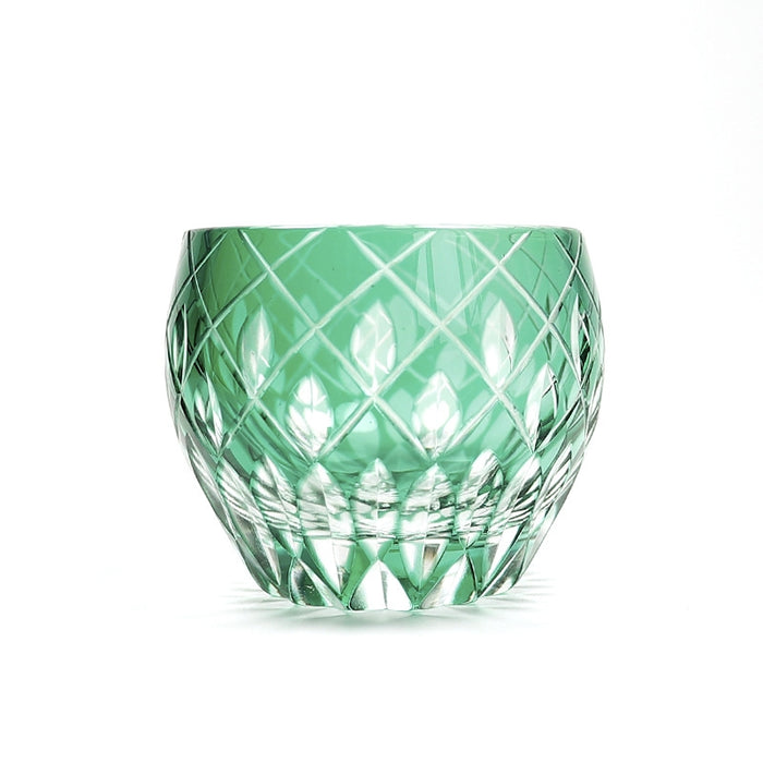 Two-tone crystal glass