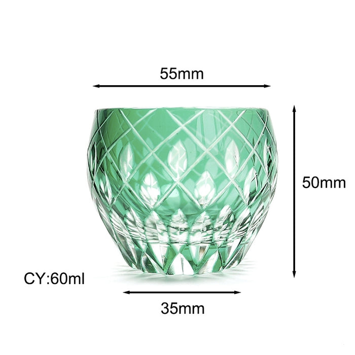 Hand-carved facets