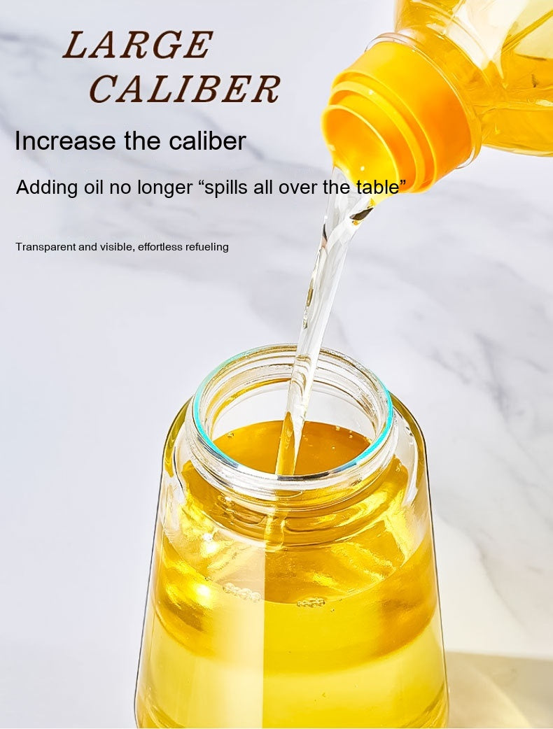Wide caliber opening for easy refilling