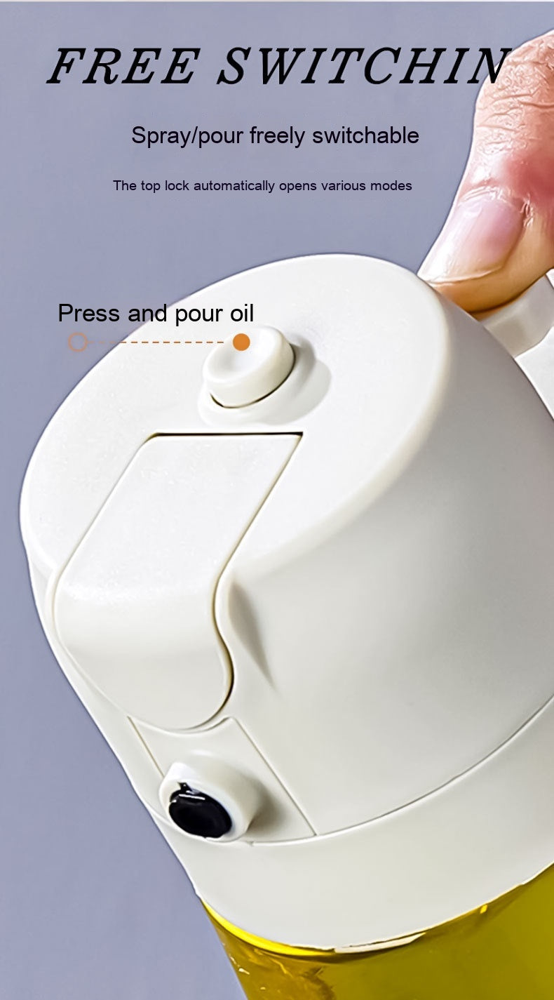 Top lock switching between spray and pour mode